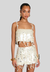 Eudora Embellished Top