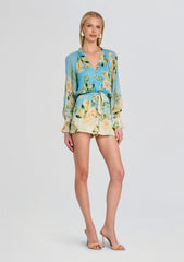 Ajia Romper With Tie Belt
