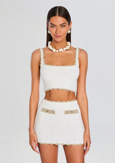 Mesha Crochet Top