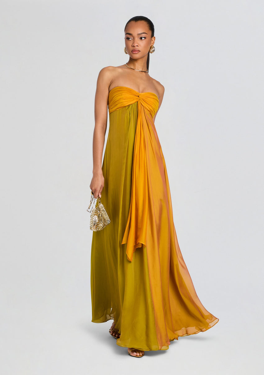 Lunaria Chiffon Dress
