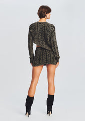 Orchis Cable Knit Sweater