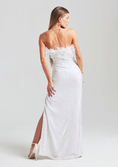Dolly Sequin Feather Dress