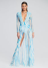 Angela Silk Chiffon Dress