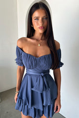 Ciera Playsuit - Navy