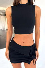 Deja Crop - Black