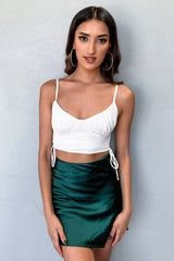 Hadley Crop - White