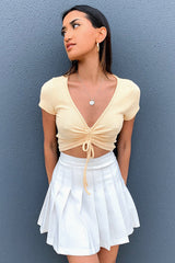 Hammer Crop - Yellow