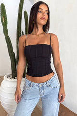 Malakai Corset - Black