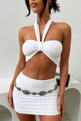 Mariana Crop - White