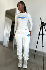 Series 5 Sweatpants - White