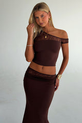 Vallora Top - Brown