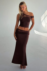 Vallora Top - Brown