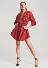 Leather Brandi Dress