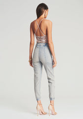 Molly Sequin Crochet Top