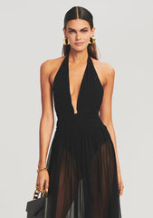 Zion Silk Chiffon Dress