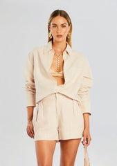 Bella Linen Shirt Blouse