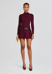 Devika Metallic Knit Dress