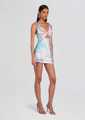Icelyn Silk Dress