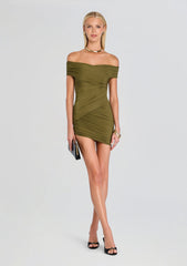 Deniz Mesh Mini Dress