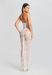 Ruby Embellished Lace Dress
