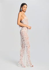 Ruby Embellished Lace Dress