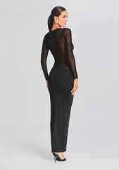Silver Maxi Dress