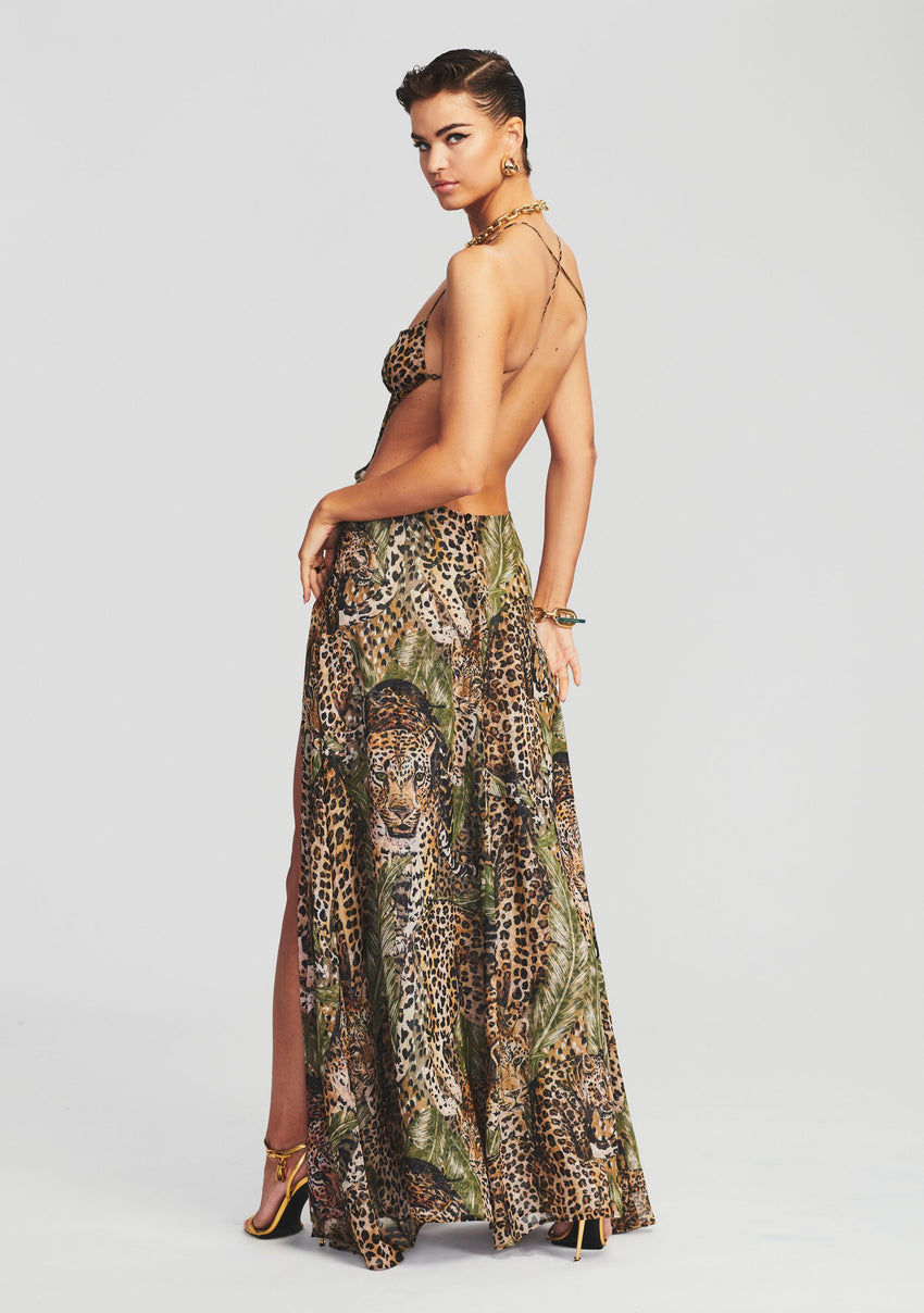 Scarlett Silk Chiffon Dress