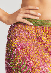 Zulu Sequin Palm Skirt