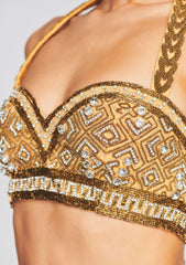 Kala Sequin Bra
