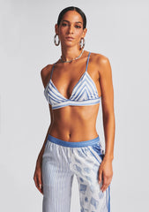 Iris Silk Bralette
