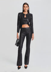 Evey Coated Knit Top