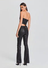 Evey Coated Knit Top