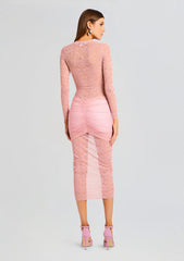 Ellie Lace Midi Dress