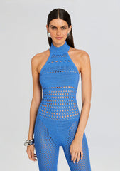 Kalena Knit Crochet Jumpsuit