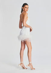Susana Feather Dress