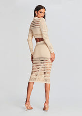 Nico Knit Crochet Cardigan
