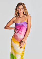 Aimee Silk Long Dress