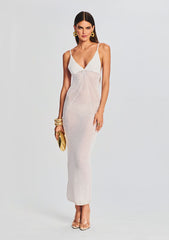 Isabel Knit Crochet Dress