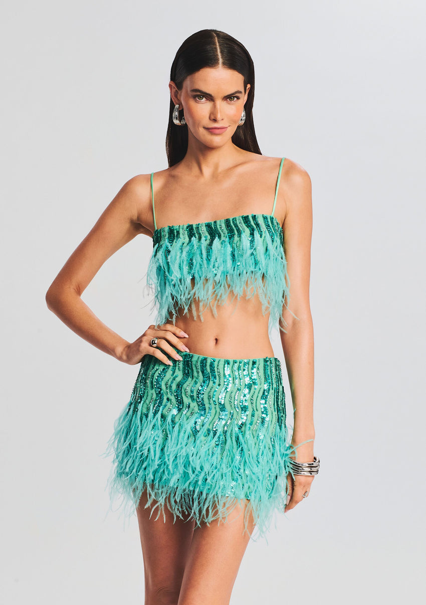 Ondina Feather Top