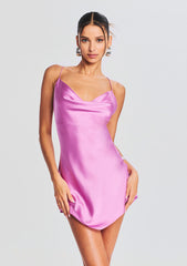 Pracilla Silk Mini Dress