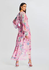 Sage High Low Dress