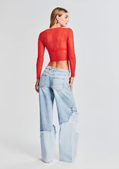 Jess Sheer Top