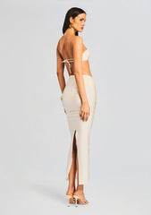 Yara Lyrca Maxi Skirt