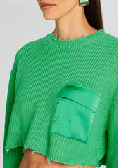 Mid Cropped Devin Sweater