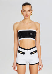 Paighton Embellished Knit Top