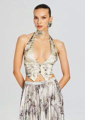 Romy Silk Vest