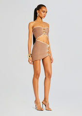 Adelie Metallic Knit Top