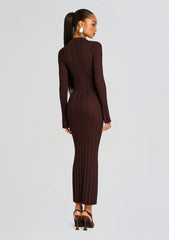 Azula Rib Knit Maxi Dress
