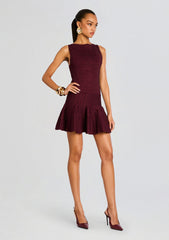 Audrina Metallic Knit Dress