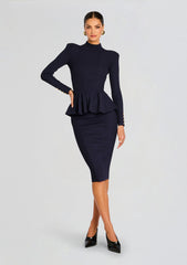 Sidra Metallic Knit Skirt